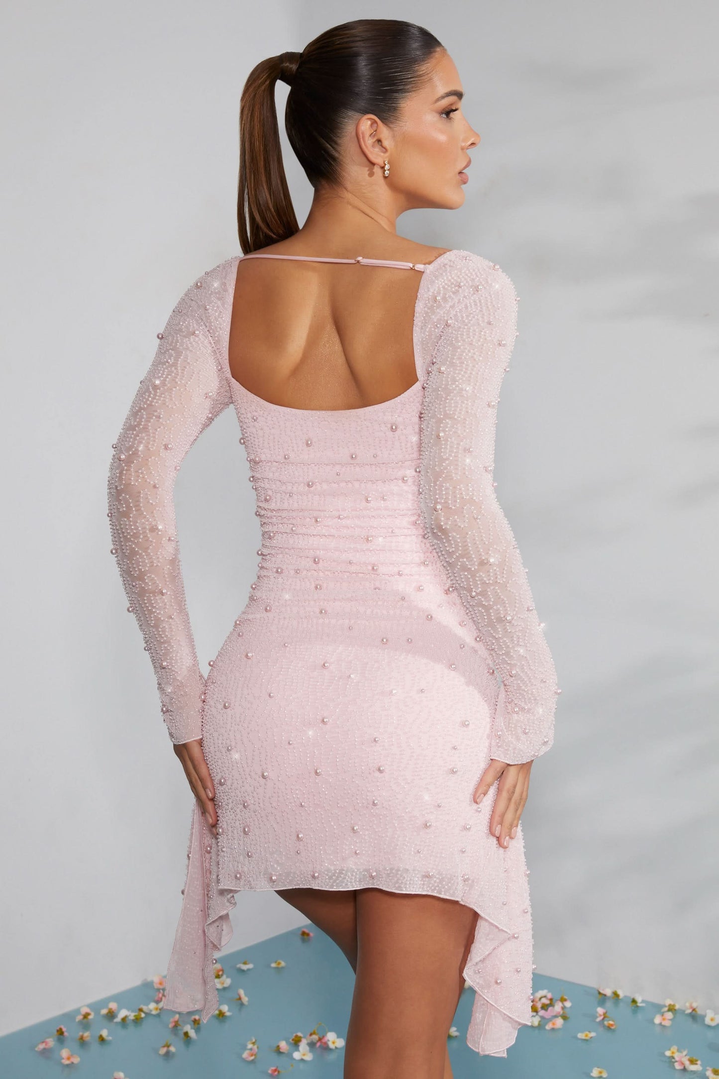 Savanna Beaded Mini Dress