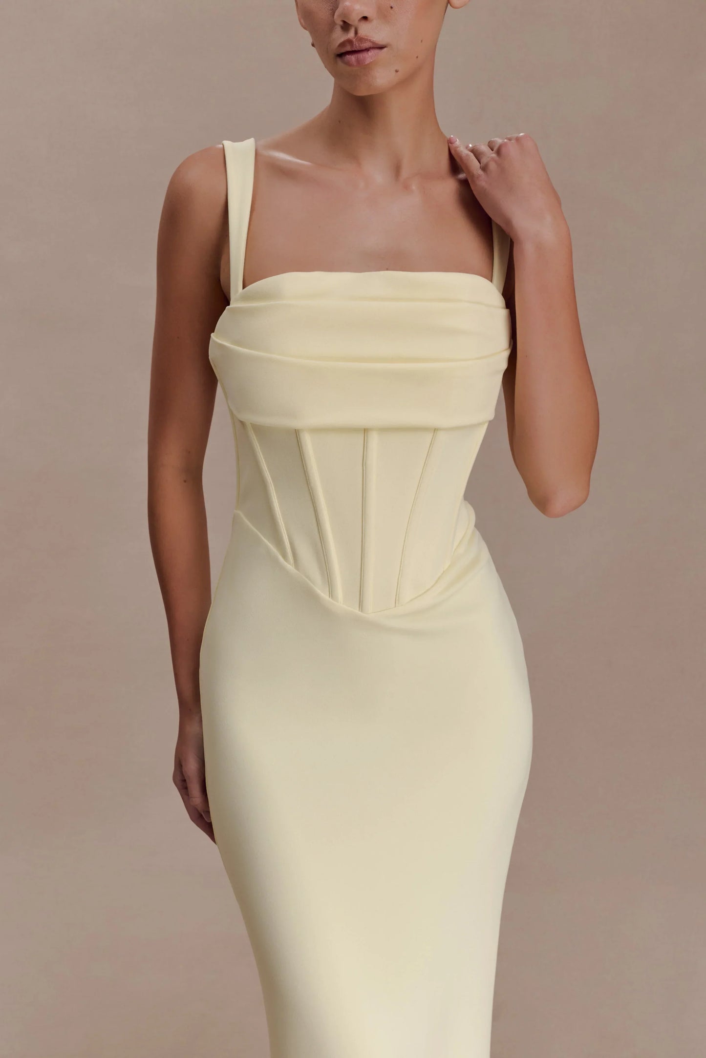 Luella Corset Maxi Dress