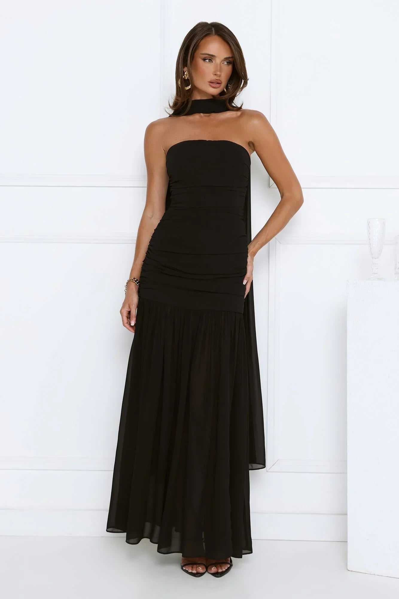 Aurelia Maxi Dress Black