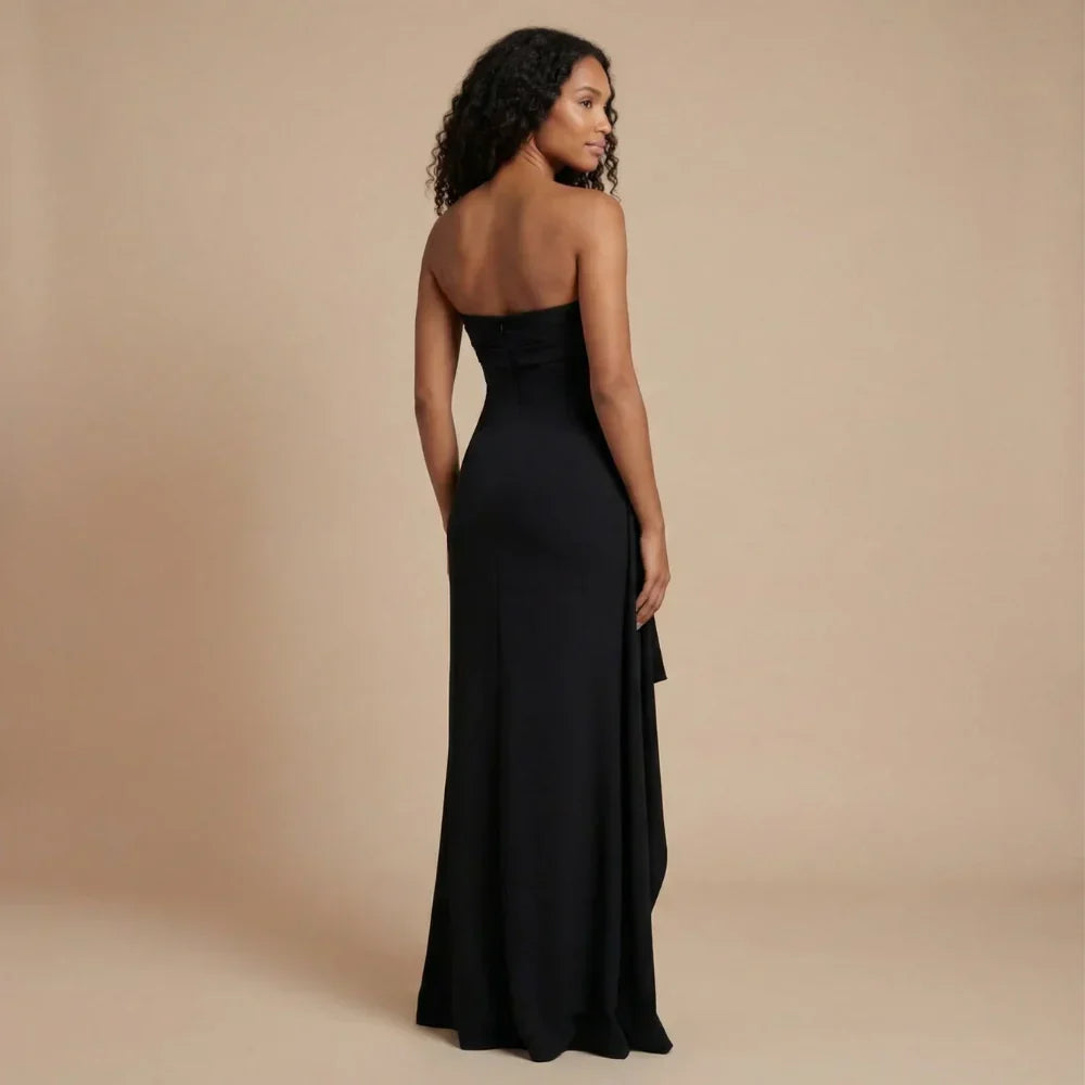 Vienna Ruched Maxi Dress