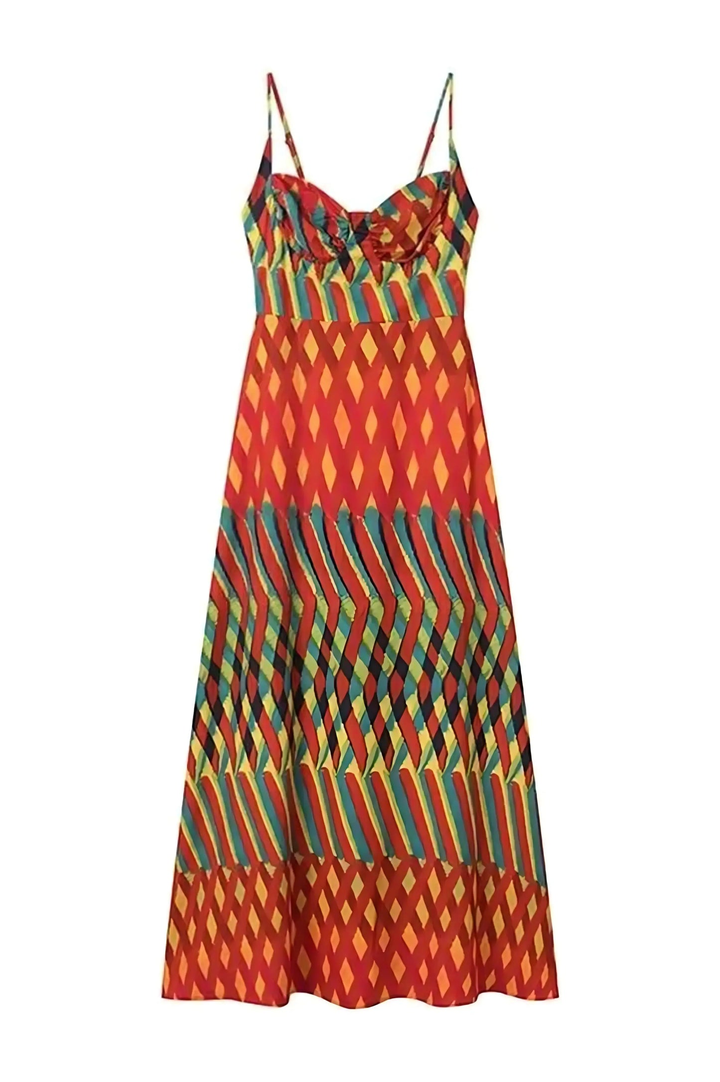 Kira Pleated Maxi Dress