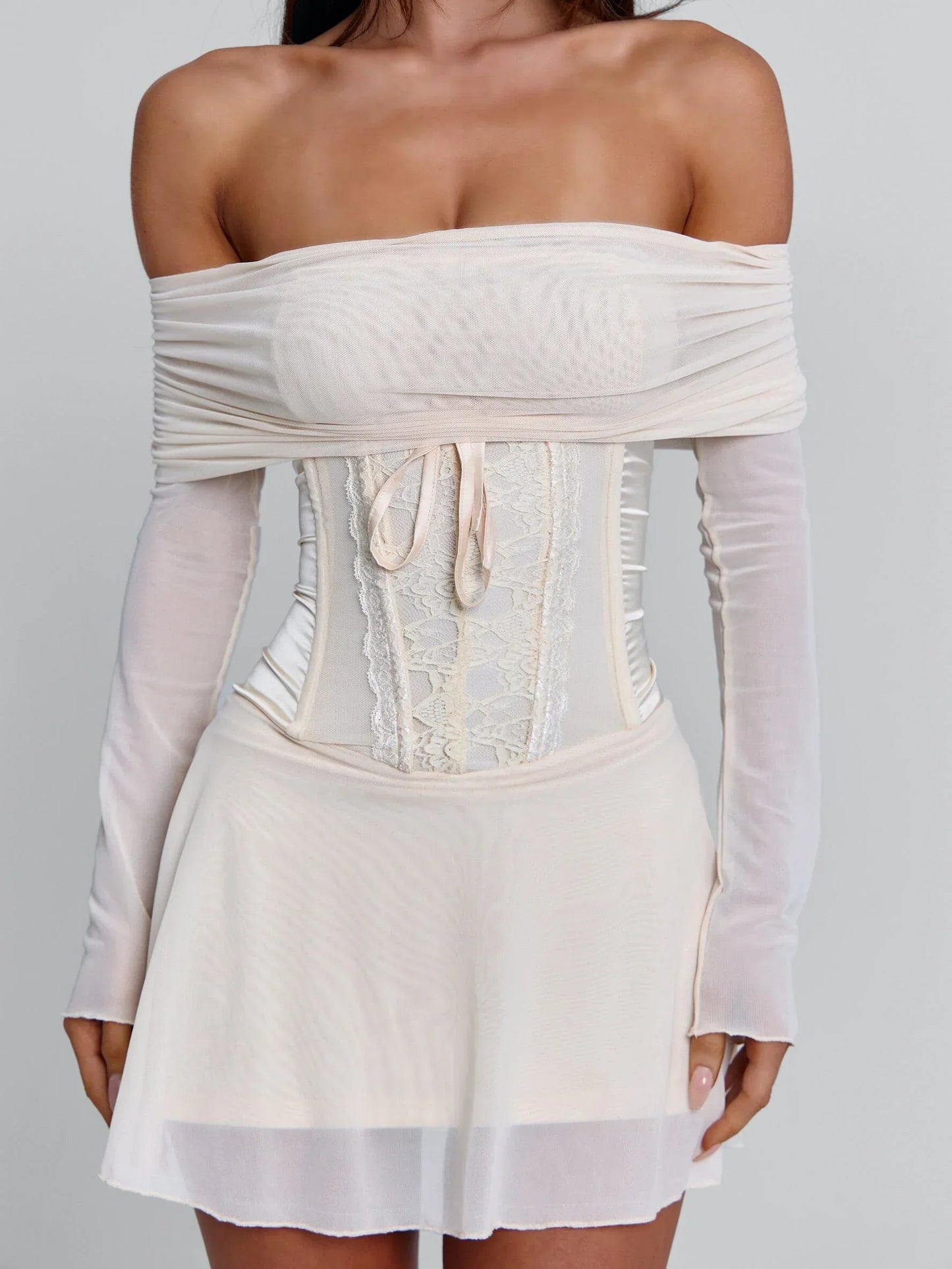 Orla Lace Corset Mini Dress