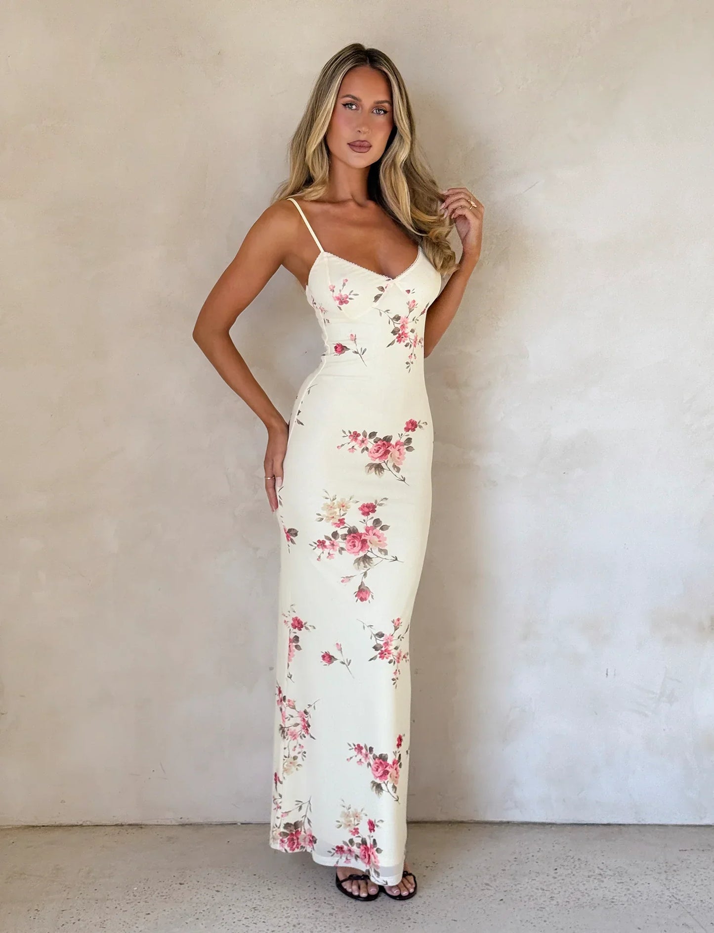 Roselyn Floral Maxi Dress