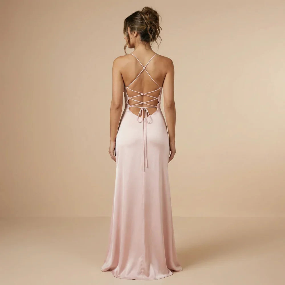 Delilah Ruched Maxi Dress