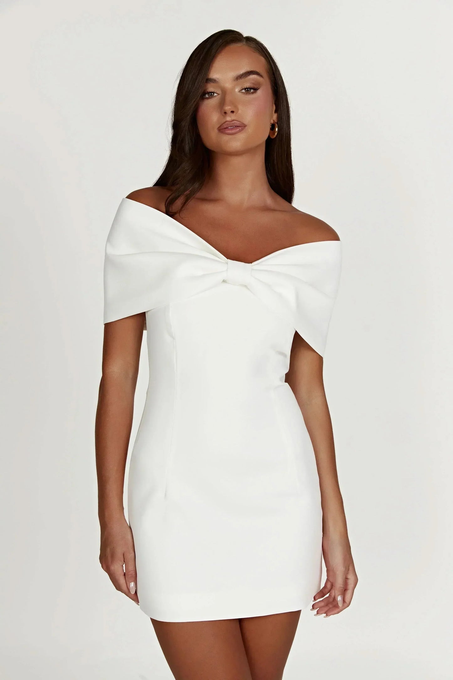 Aria Bow Mini Dress