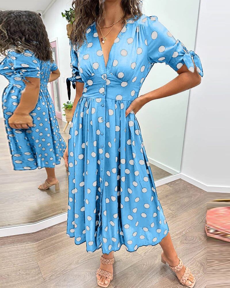 Morgan Wrap Midi Dress
