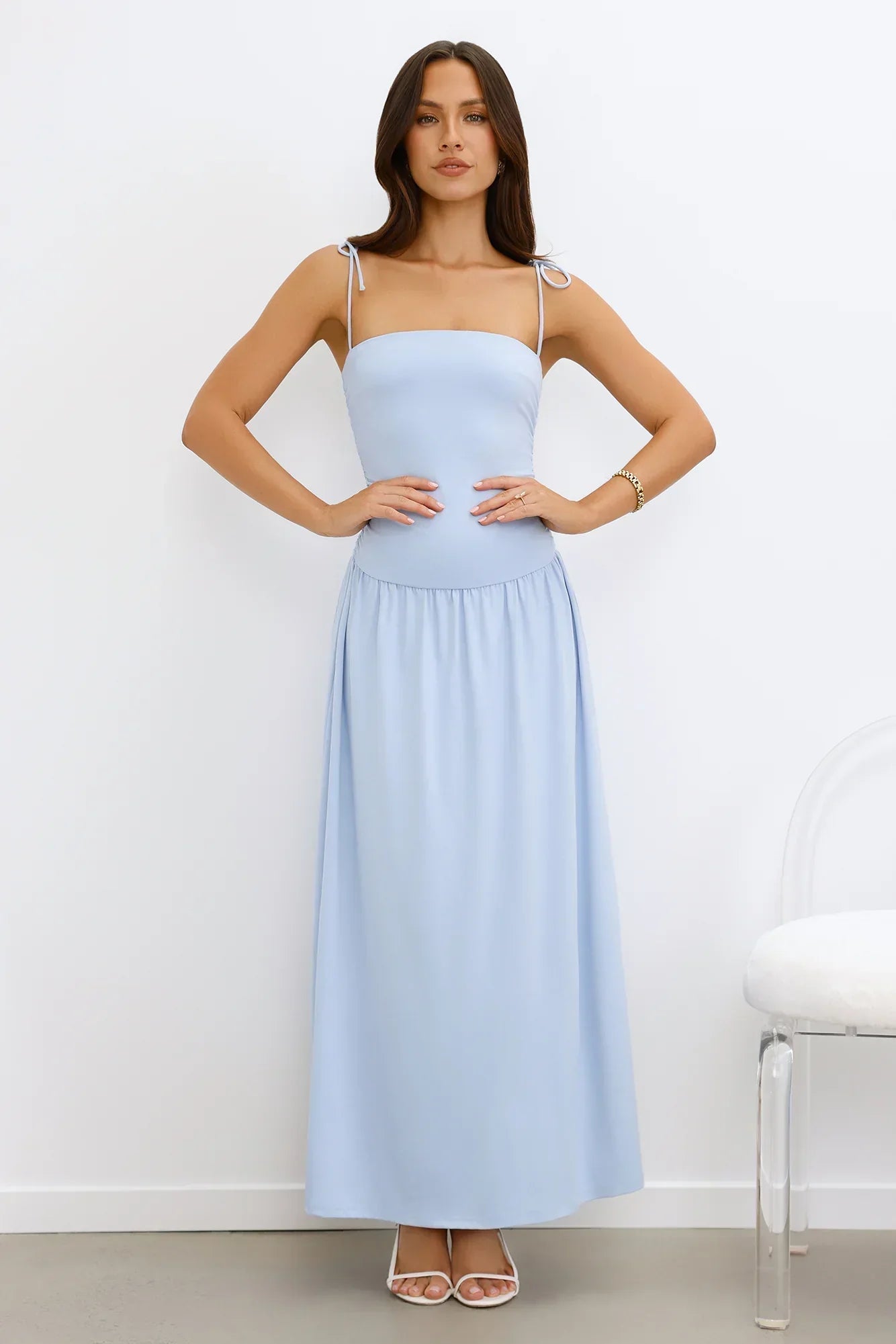Dream Strides Maxi Dress Blue