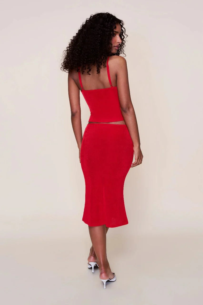 Sienna Ribbed Midi Set Midi Dress