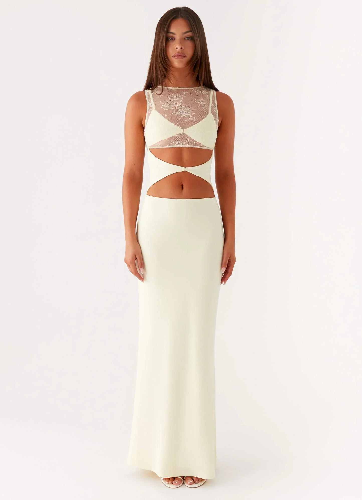 Imperial Maxi Dress - Yellow