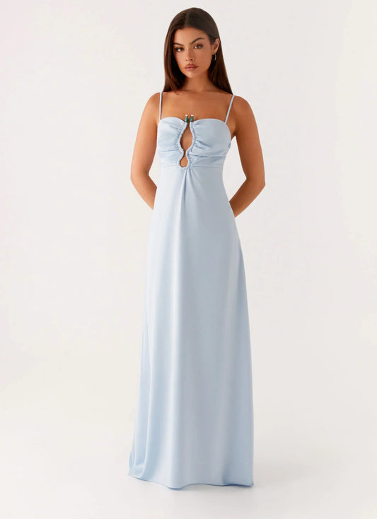 Zelda Maxi Dress - Blue