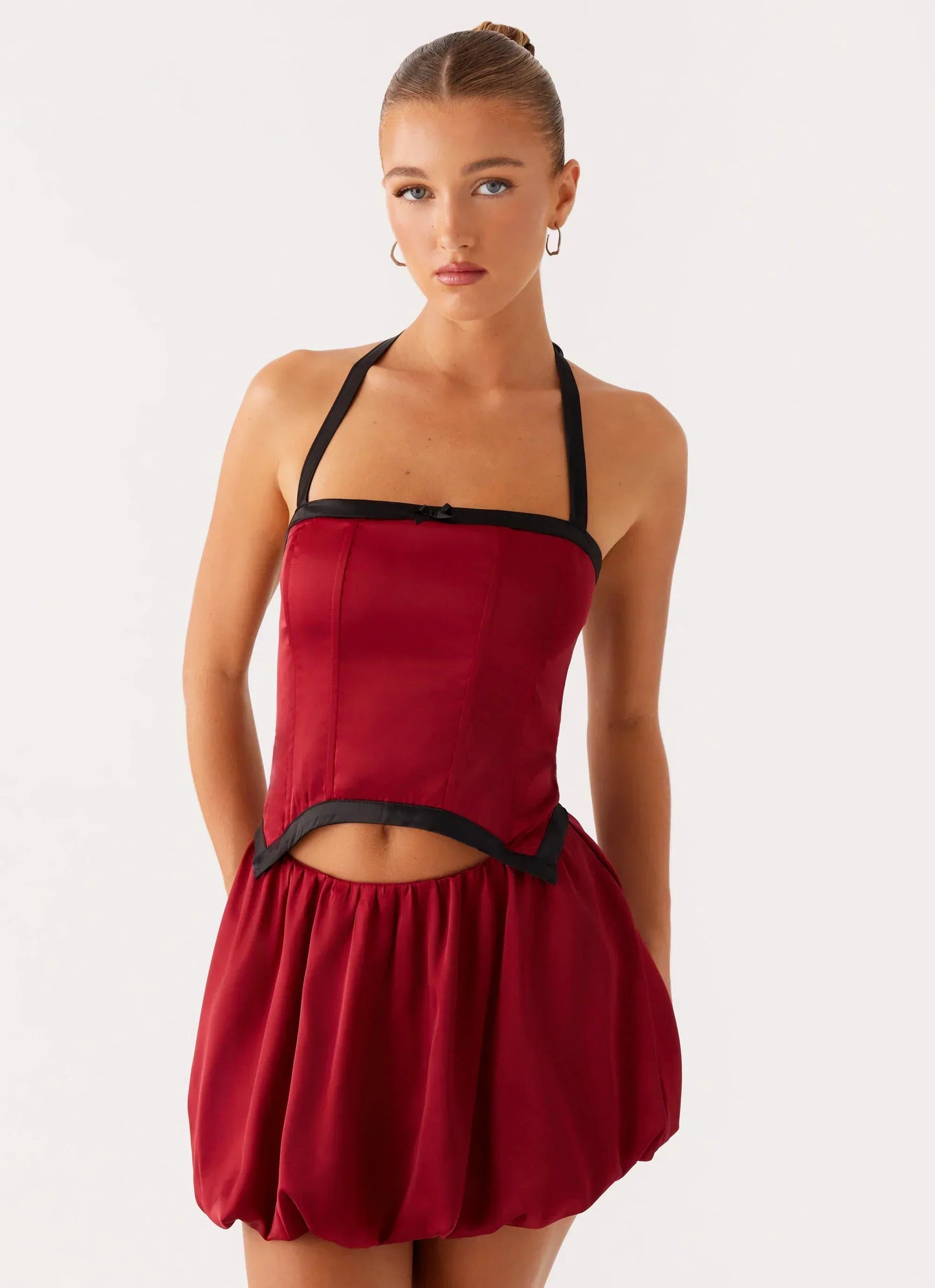 Pacific Mini Dress - Red