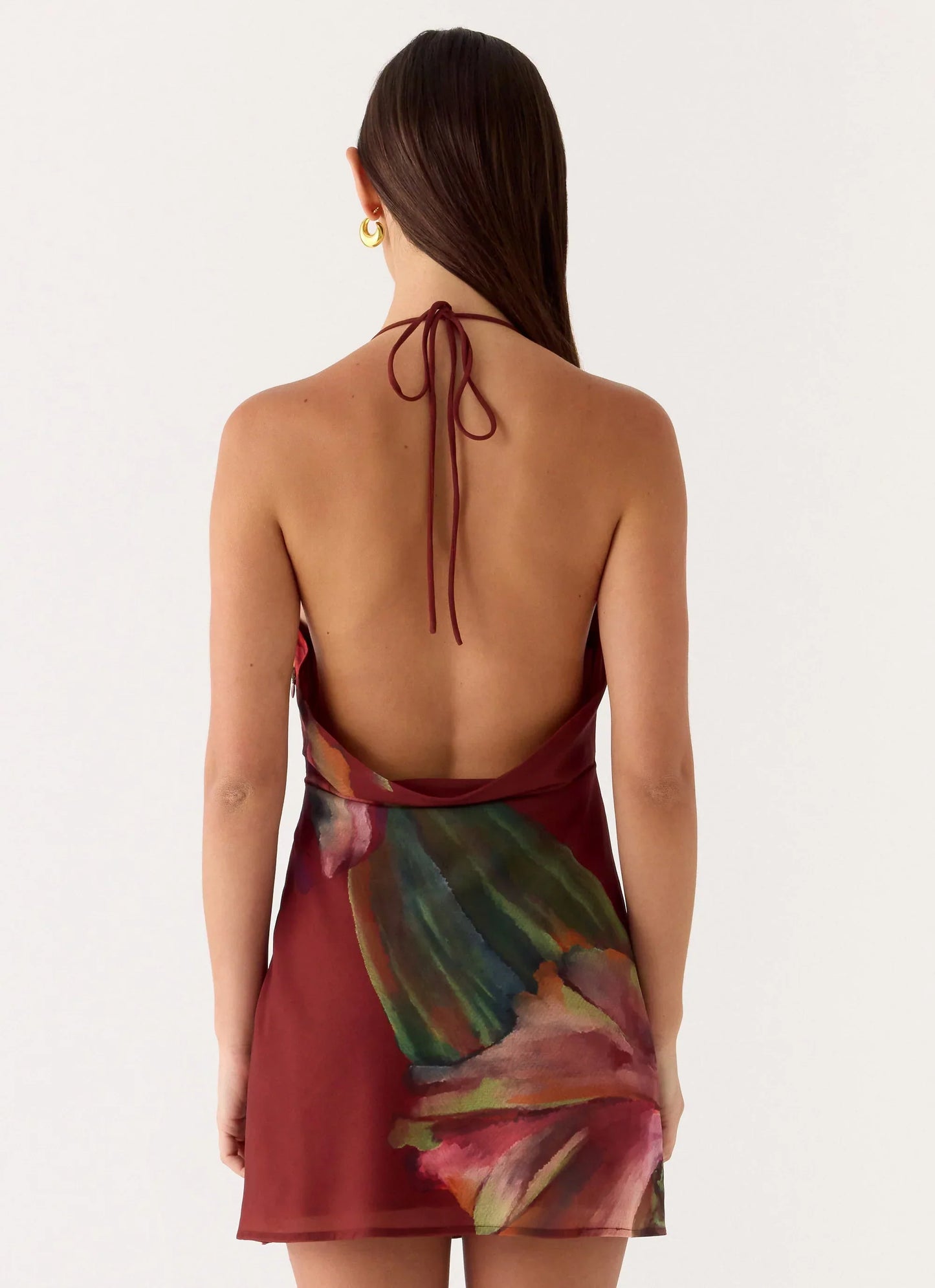 Camilla Cowl Mini Dress Cuba
