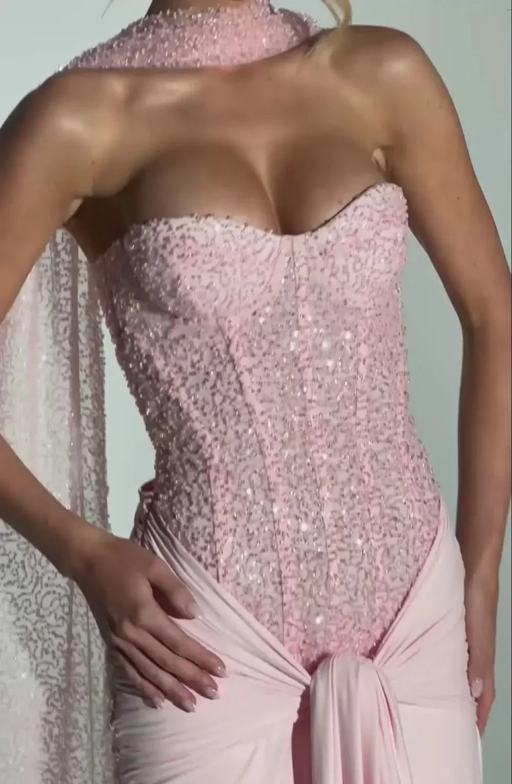Arabella Sequin Maxi Dress