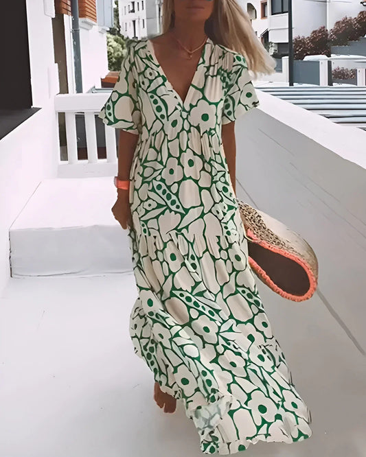 Peyton Floral Maxi Dress