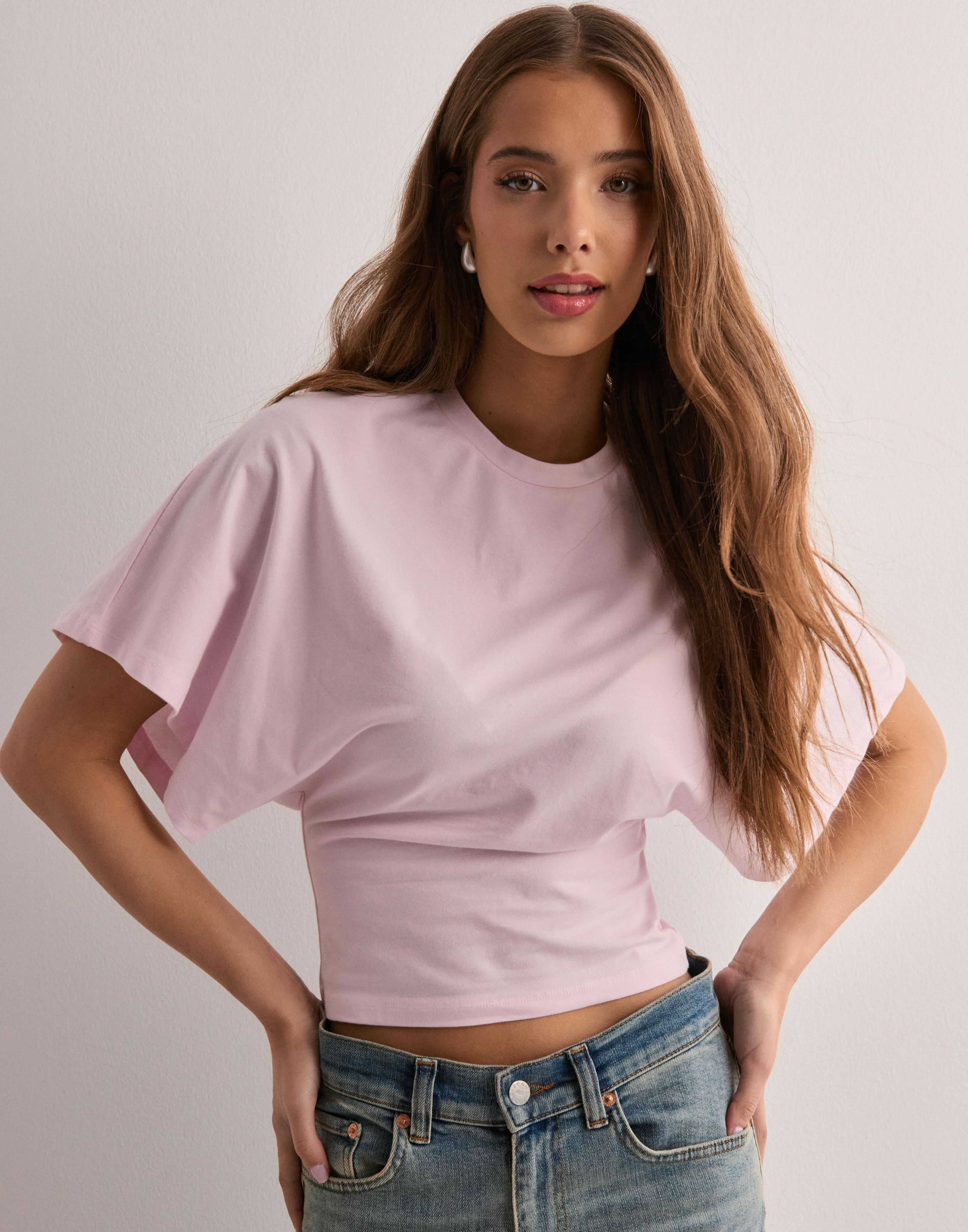Elina Batwing Crop Top