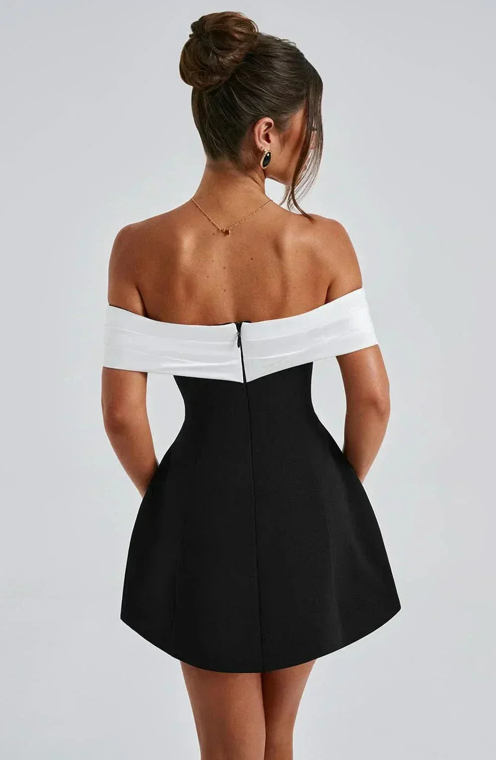 Serena Bow Mini Dress