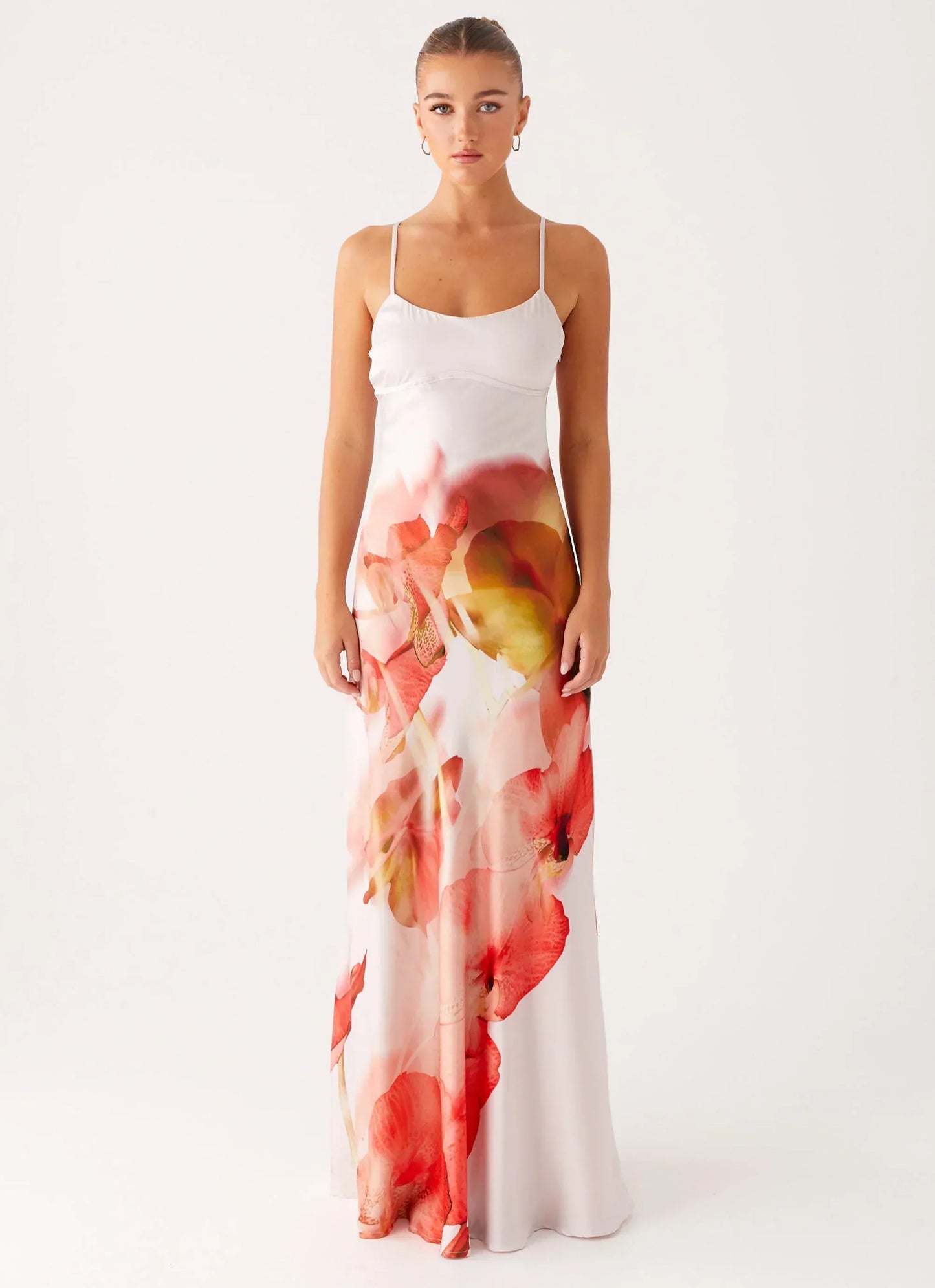 Pacha Maxi Dress - Peach Rose