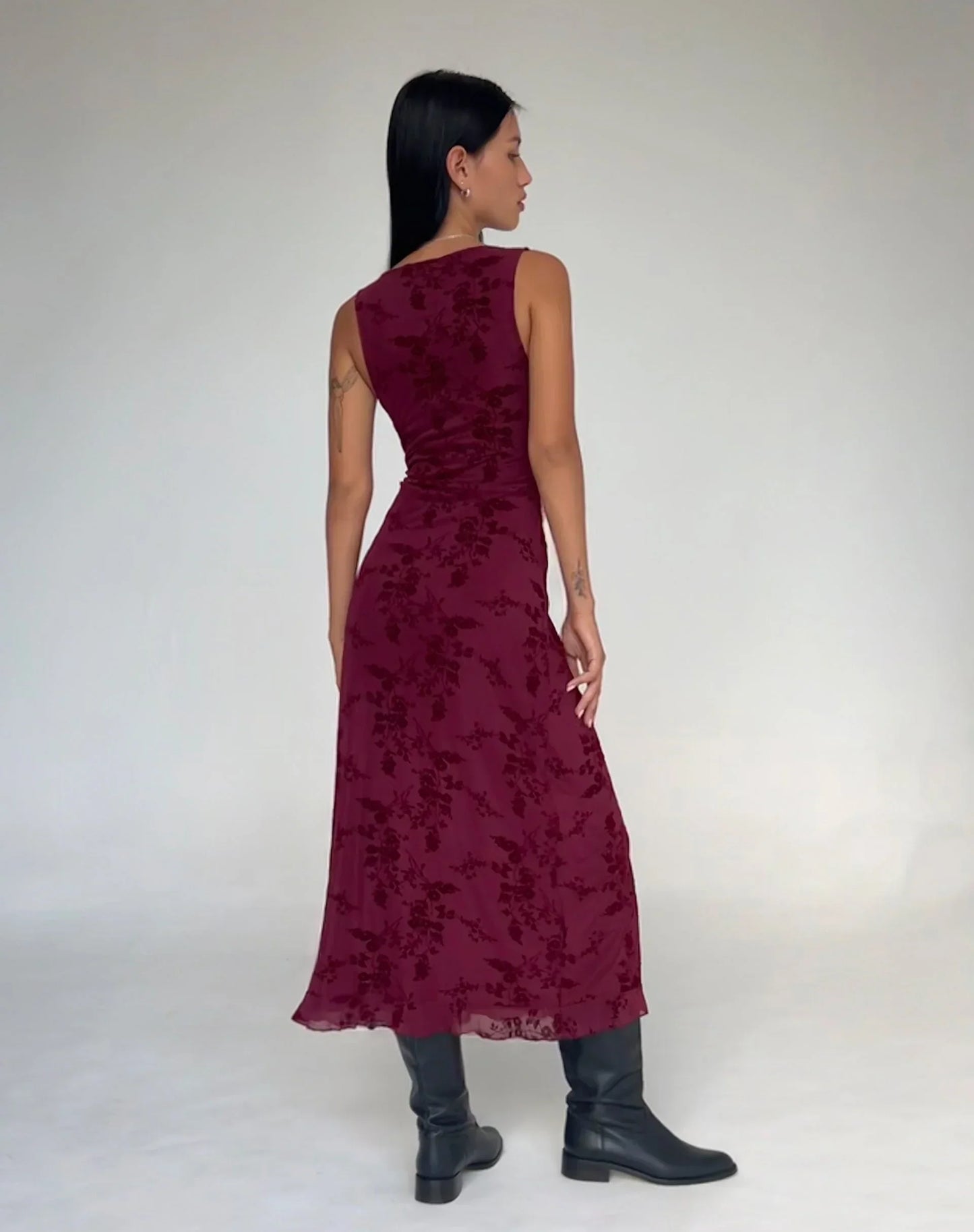 Alessia Velvet Midi Dress