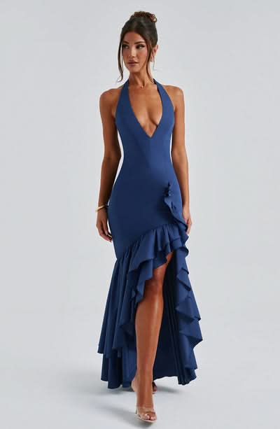 Valencia Ruffle Maxi Dress