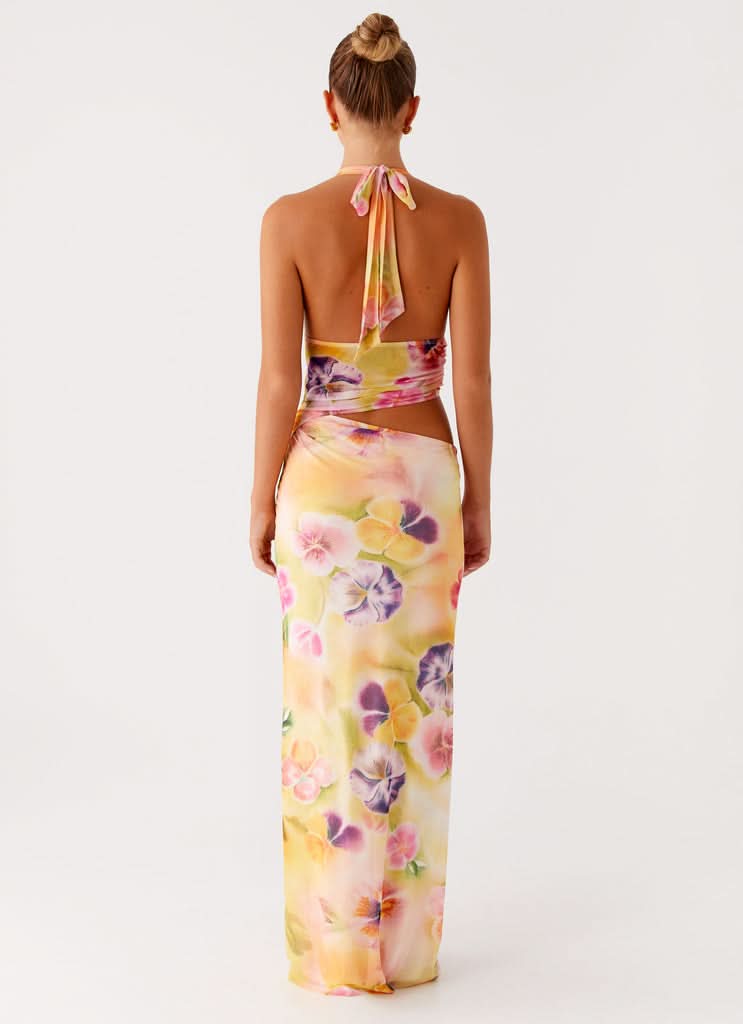 Artemis Wrap Midi Dress