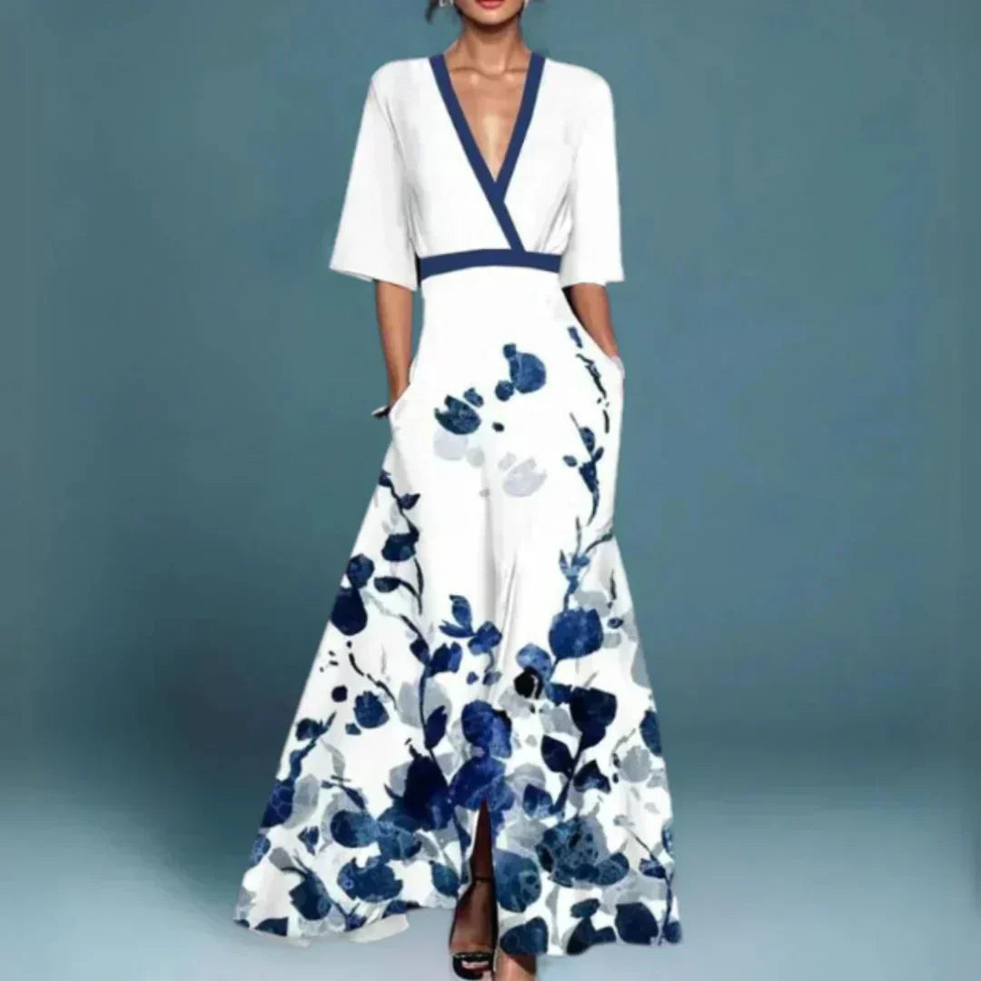 Iris Floral Maxi Dress