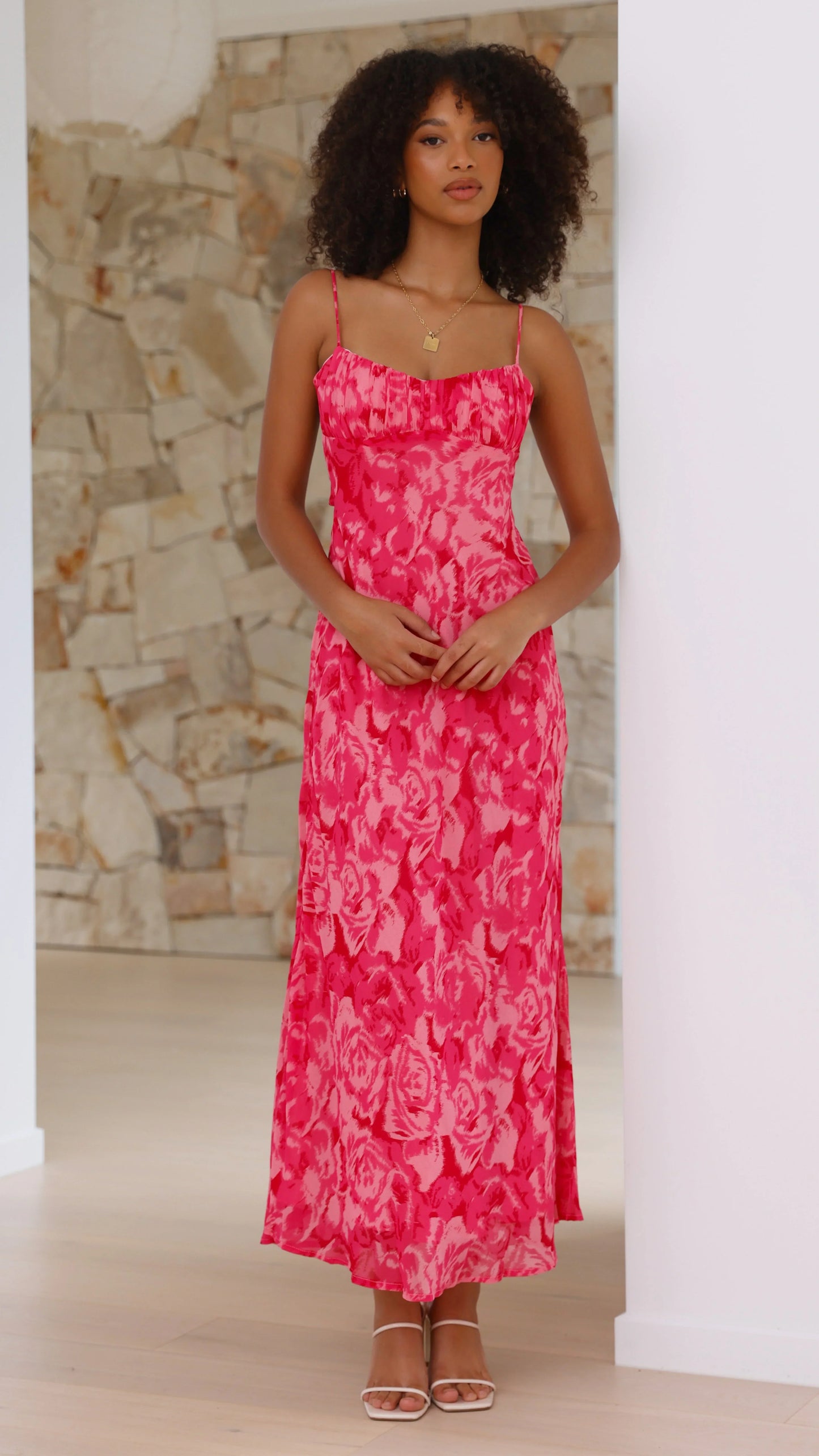 Valentina Floral Midi Dress