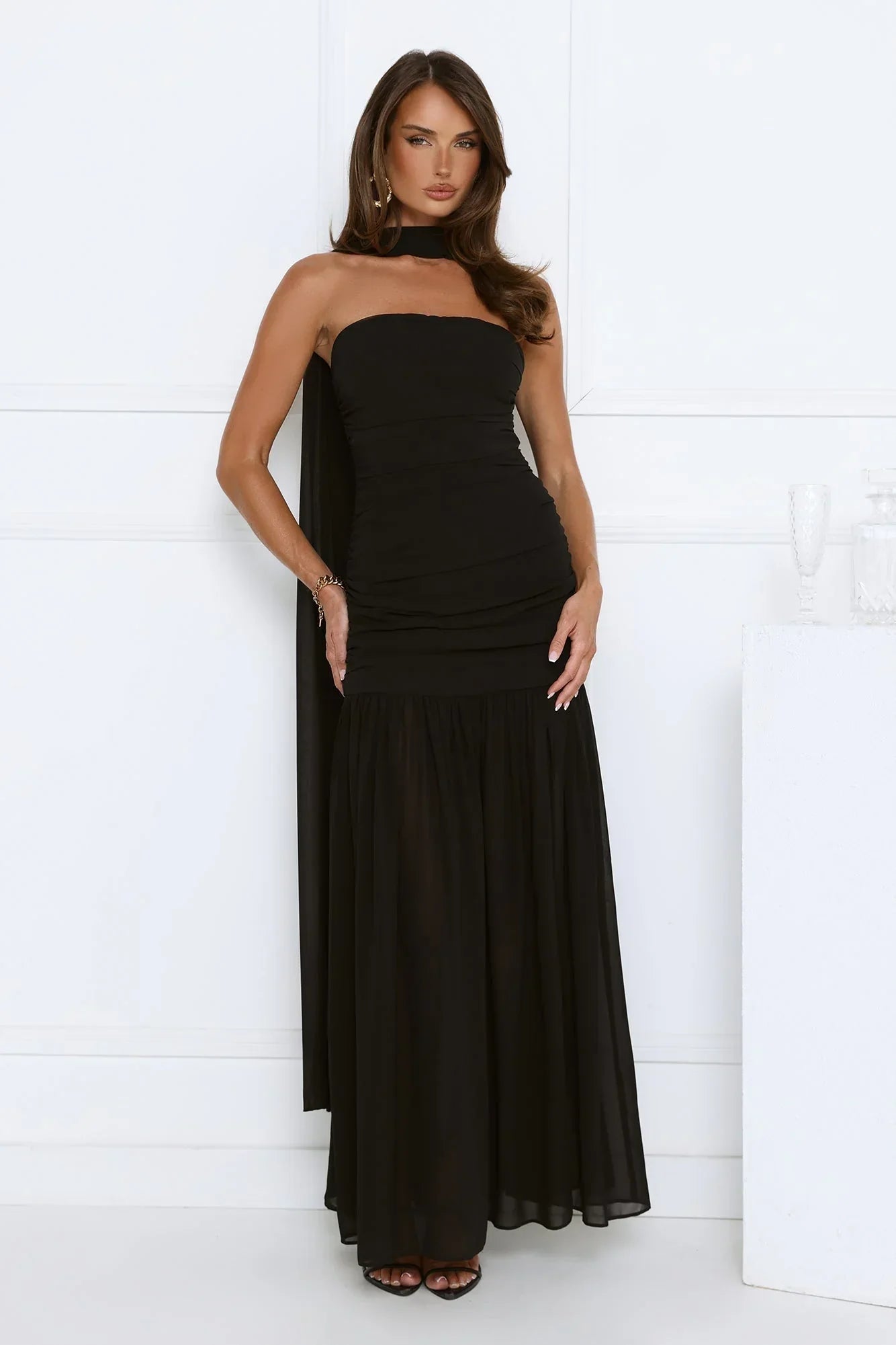 Aurelia Maxi Dress Black