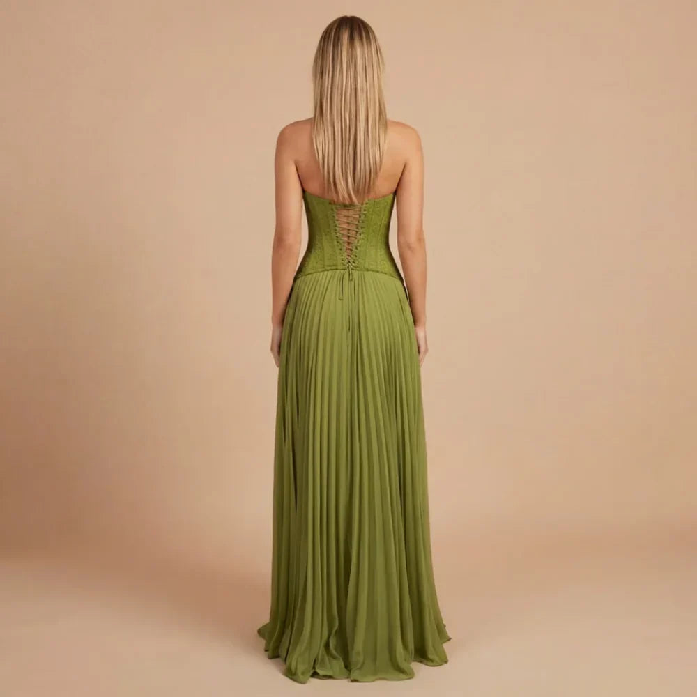 Isla Corset Maxi Dress