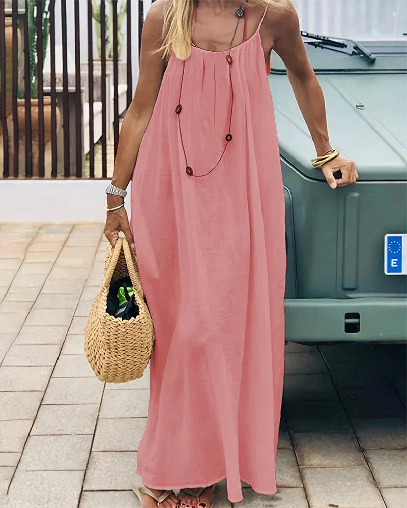 Sienna Backless Maxi Dress