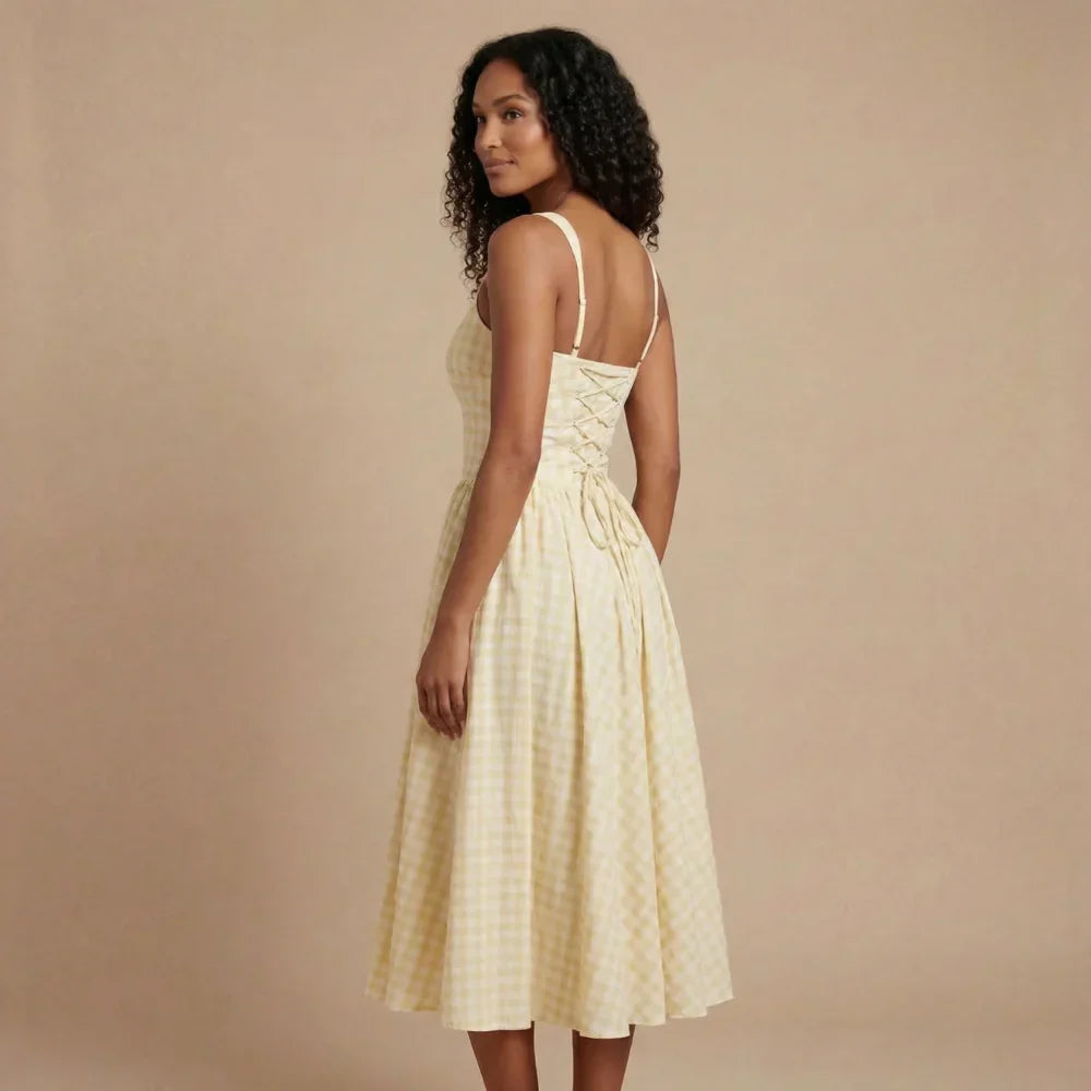 Eloise Corset Midi Dress