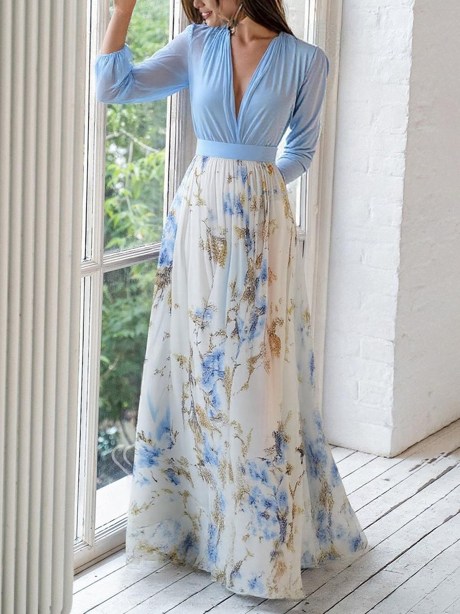 Isabella Floral Maxi Dress