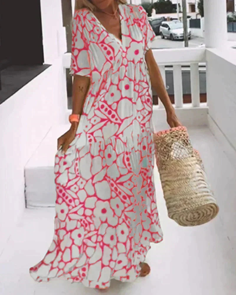 Peyton Floral Maxi Dress