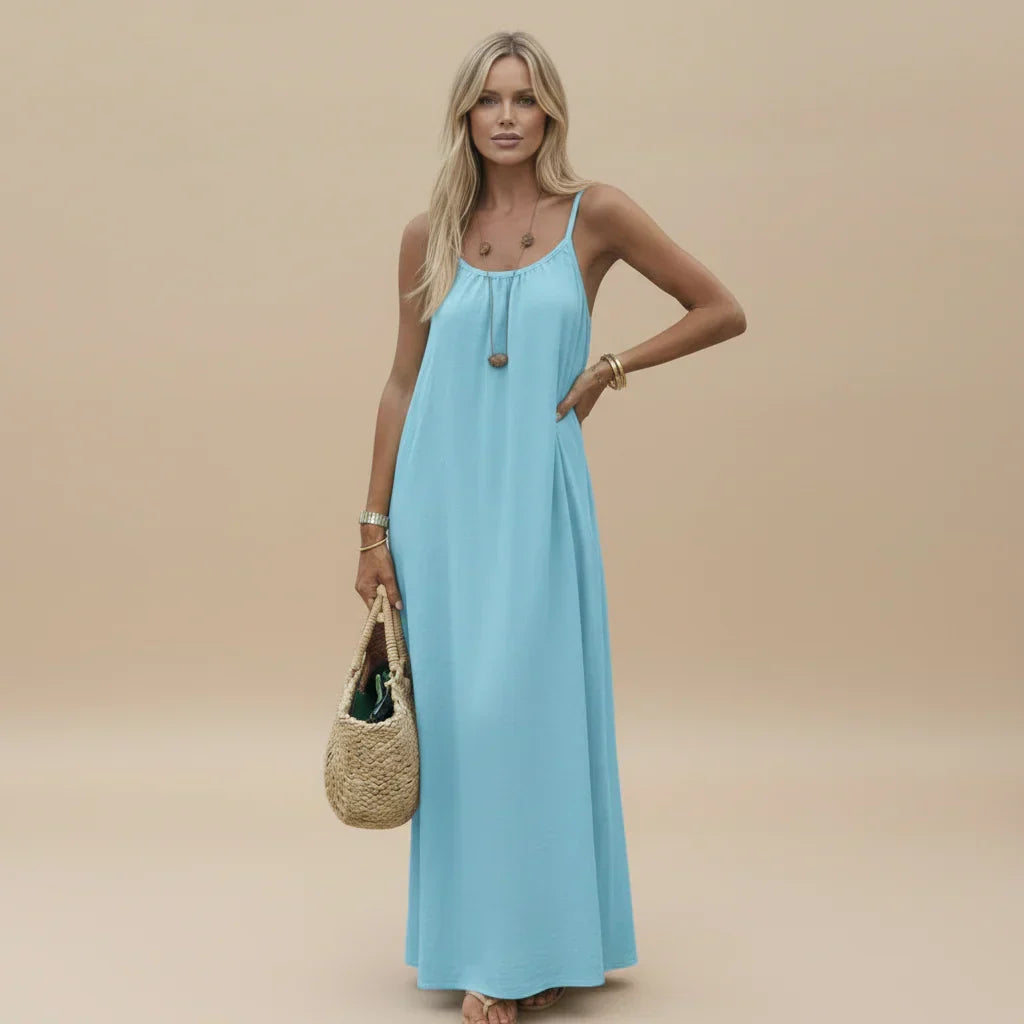 Harlow Ruched Maxi Dress