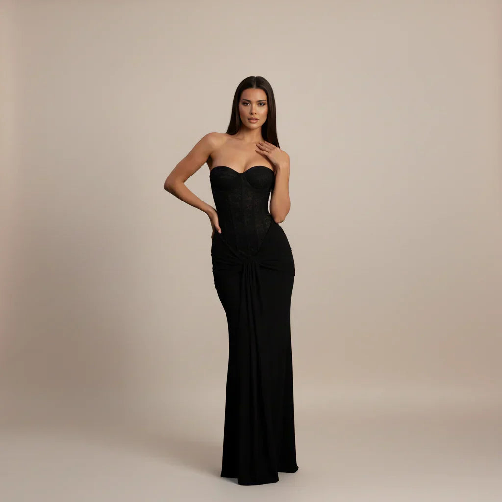 Sienna Corset Maxi Dress