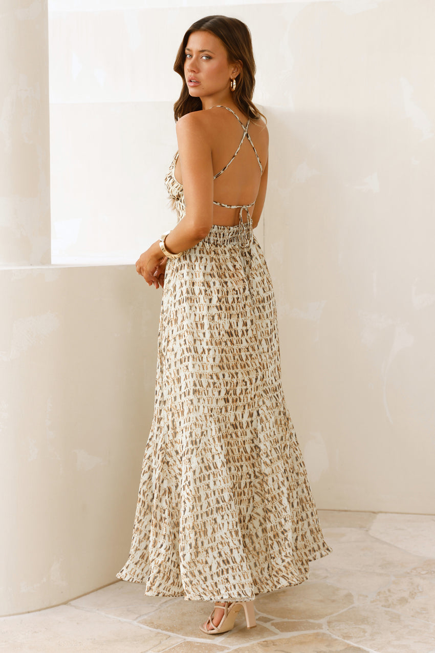 Girl Code Only Maxi Dress Yellow