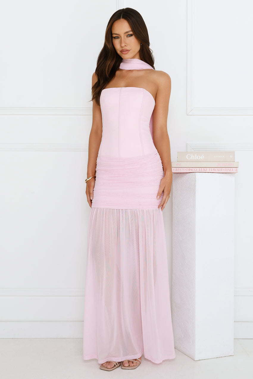 Lillie Corset Maxi Dress Musk