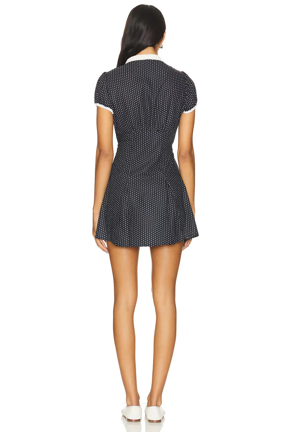 Rosalie Polka Mini Dress