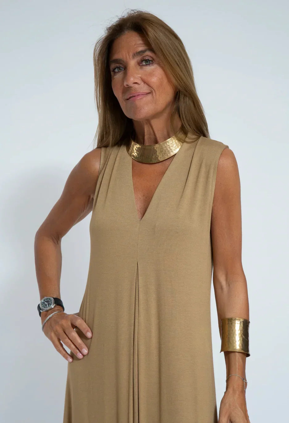 Isadora Draped Maxi Dress