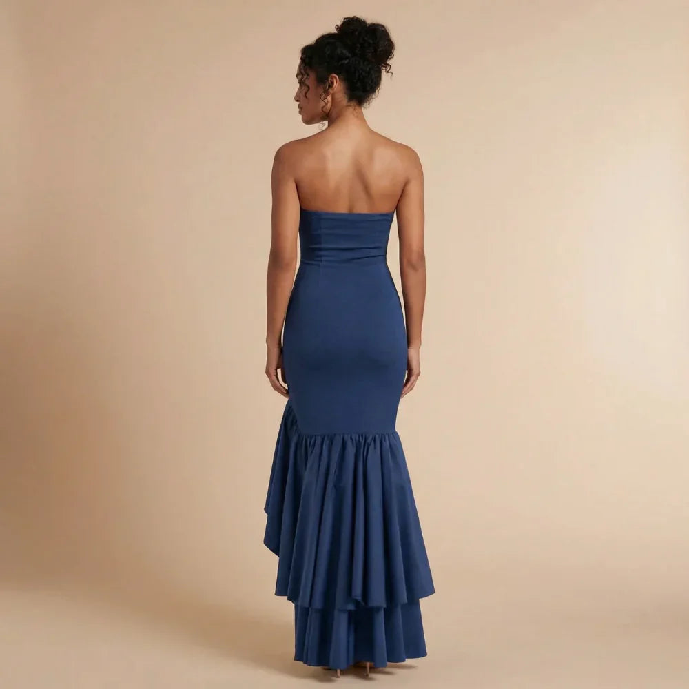 Alessia Ruffle Maxi Dress