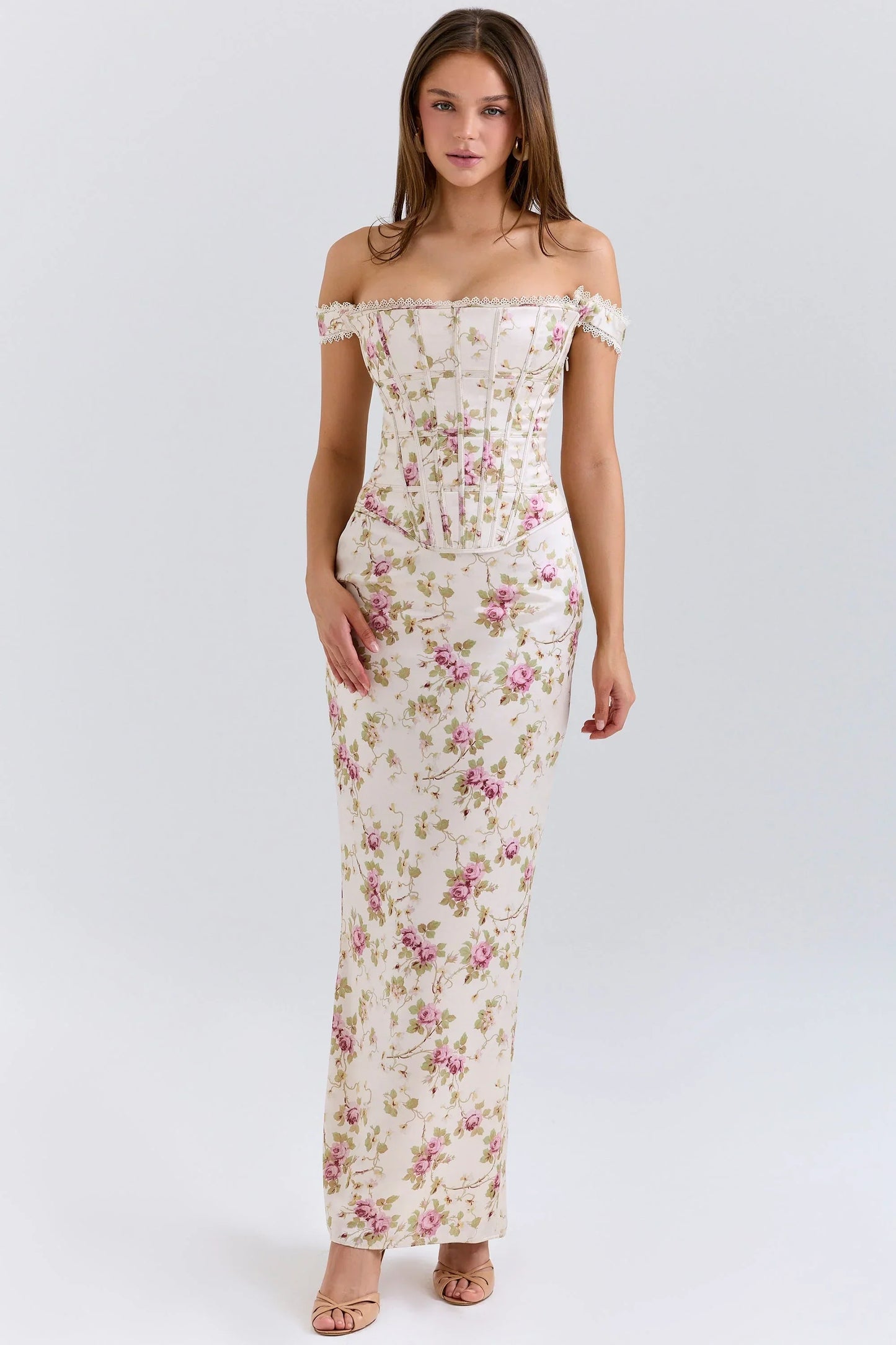 Rosalie Corset Maxi Dress