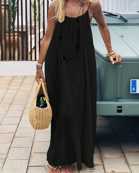 Sienna Backless Maxi Dress