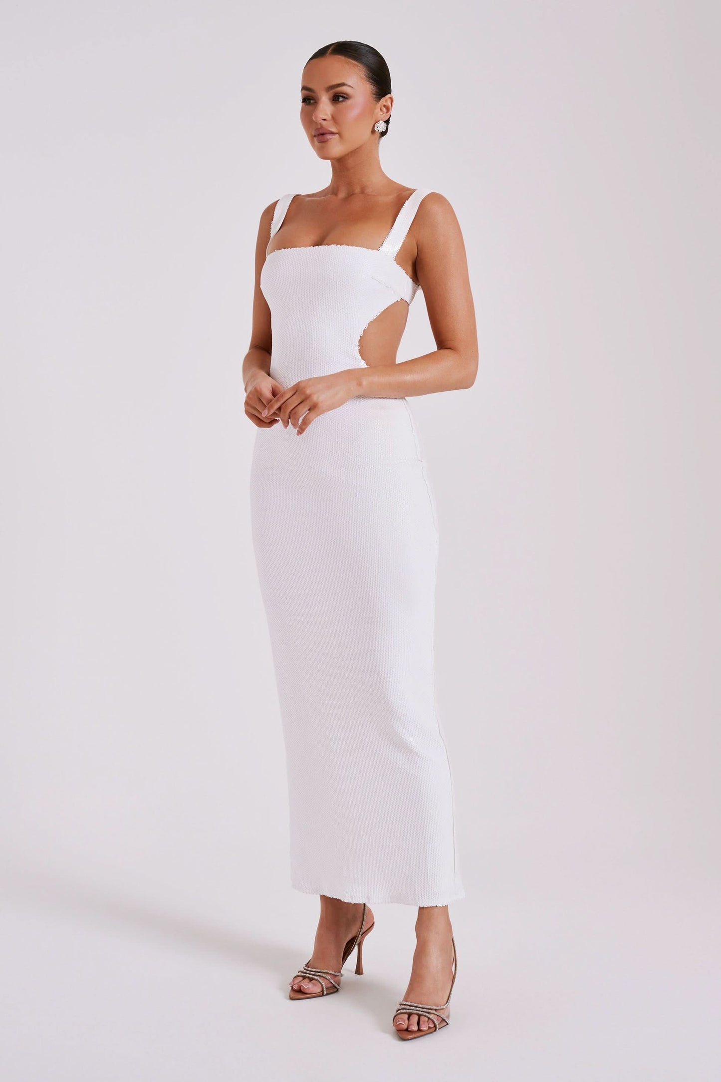 Olivia Sequin Maxi Dress