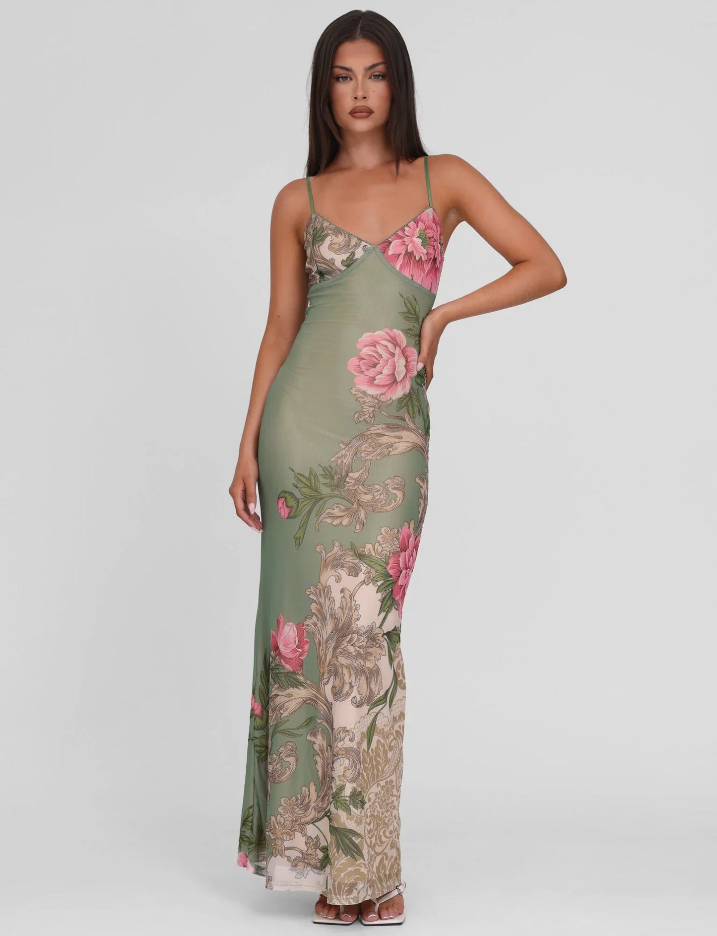 Celeste Floral Maxi Dress