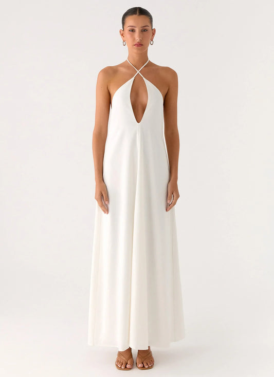 Helden Maxi Dress - White