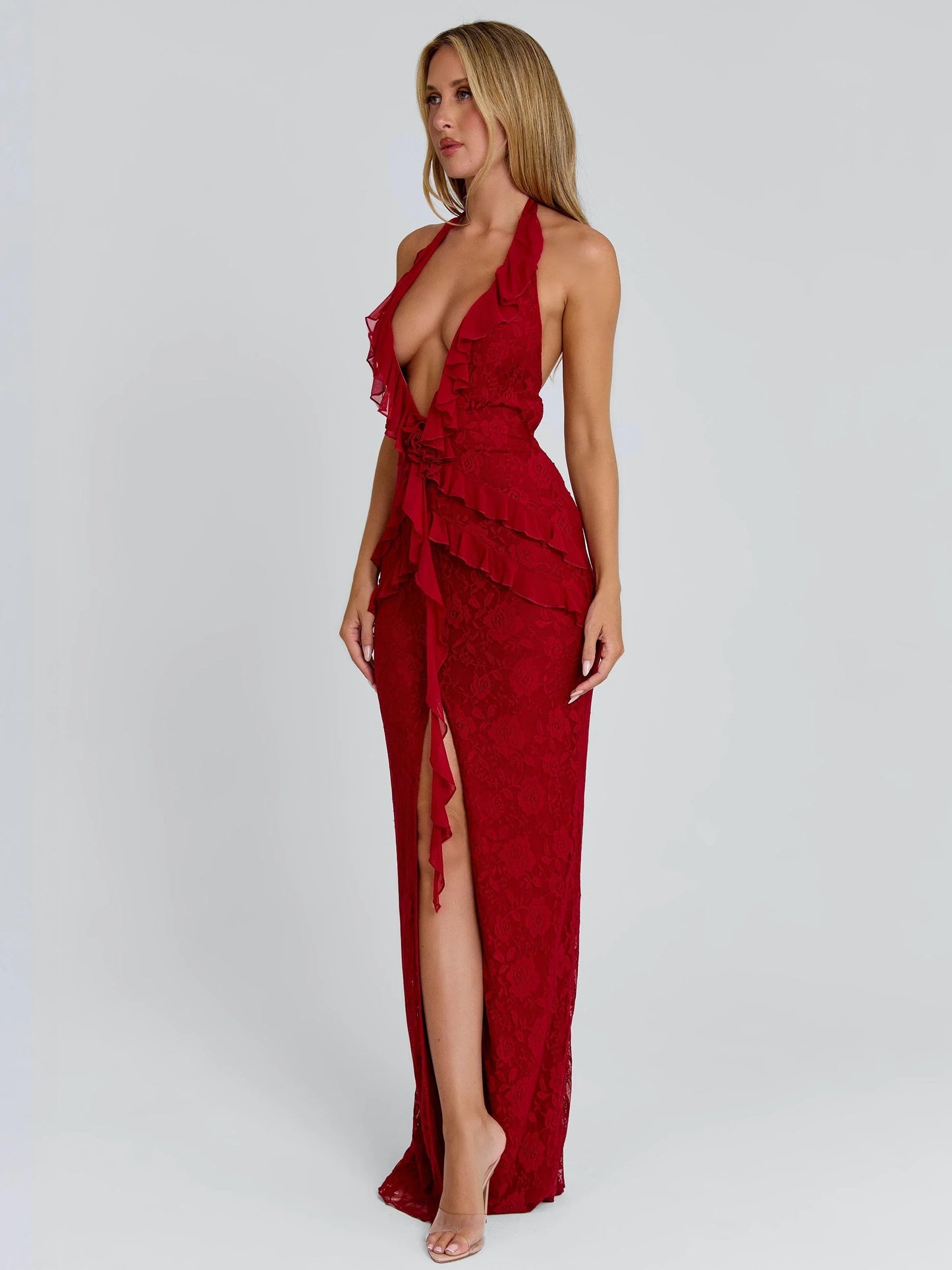 Novell Red Maxi Dress