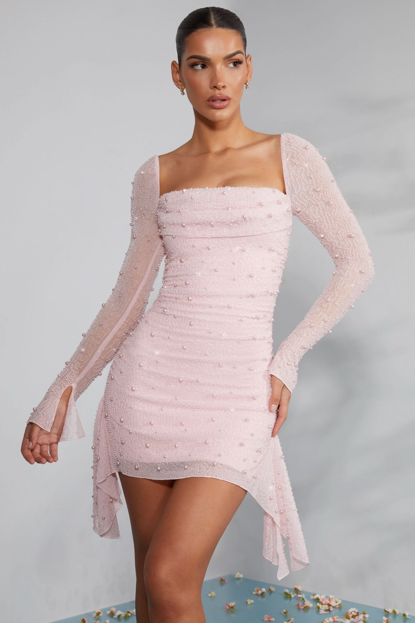 Savanna Beaded Mini Dress