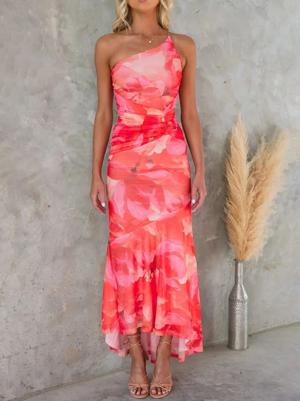 Emilia Ruched Maxi Dress