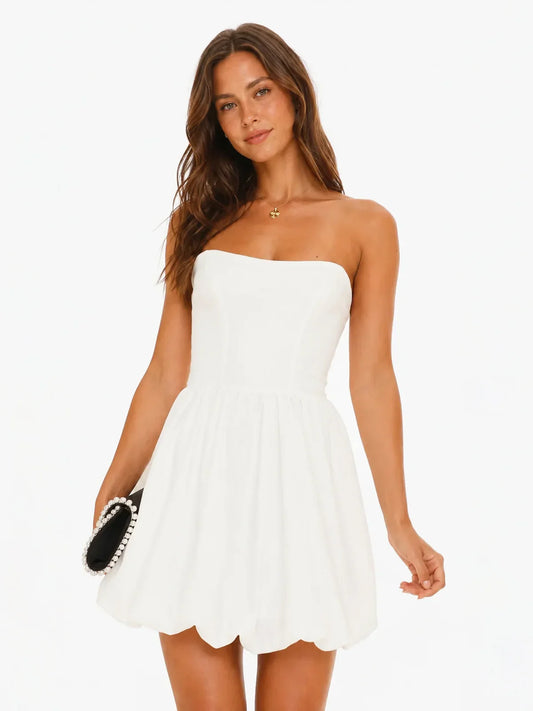Dandy Mini Dress - White