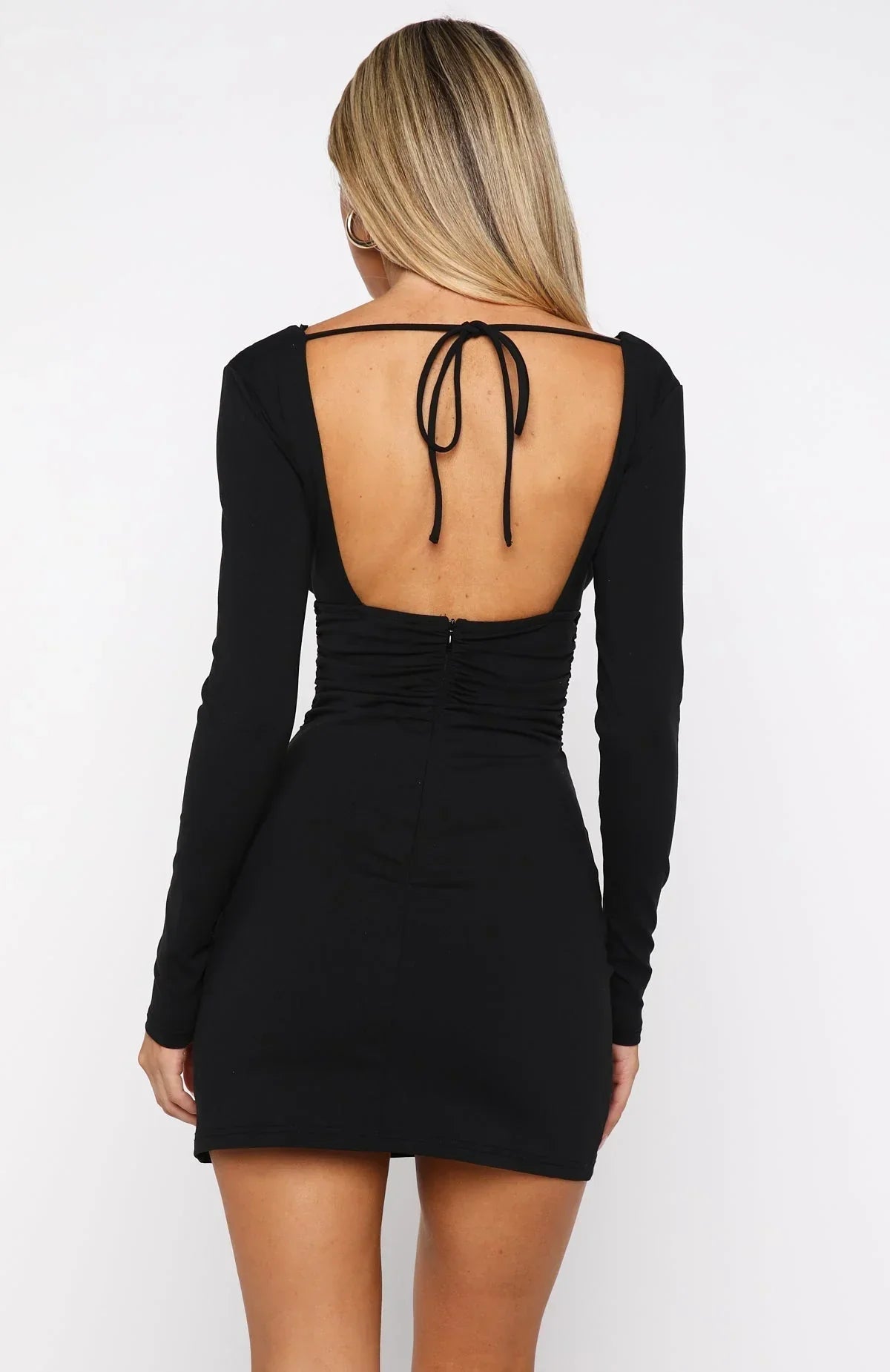 Noir Diva Mini Dress