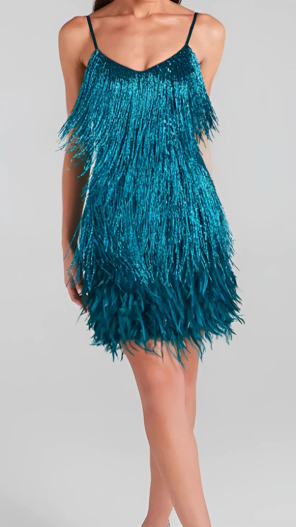 Cassandra Sequin Mini Dress